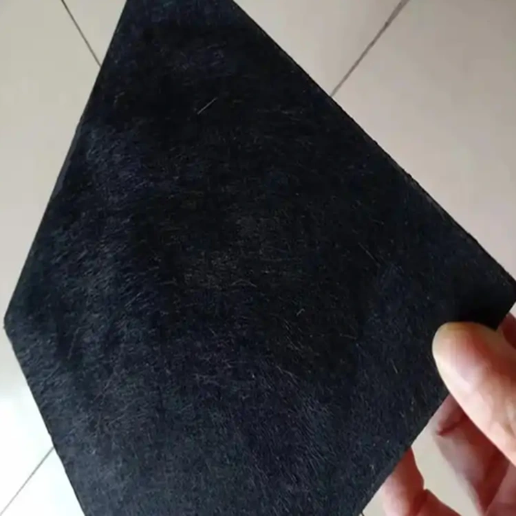 Tapete de fibra de vidro preto para isolamento térmico de edifícios