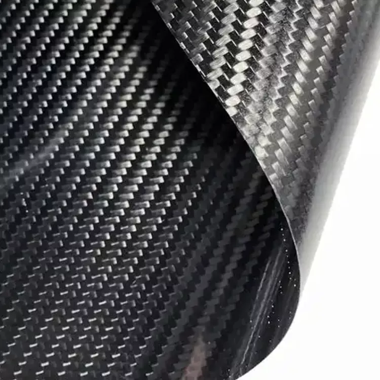 Fibra de carbono pré-impregnada termoplástica